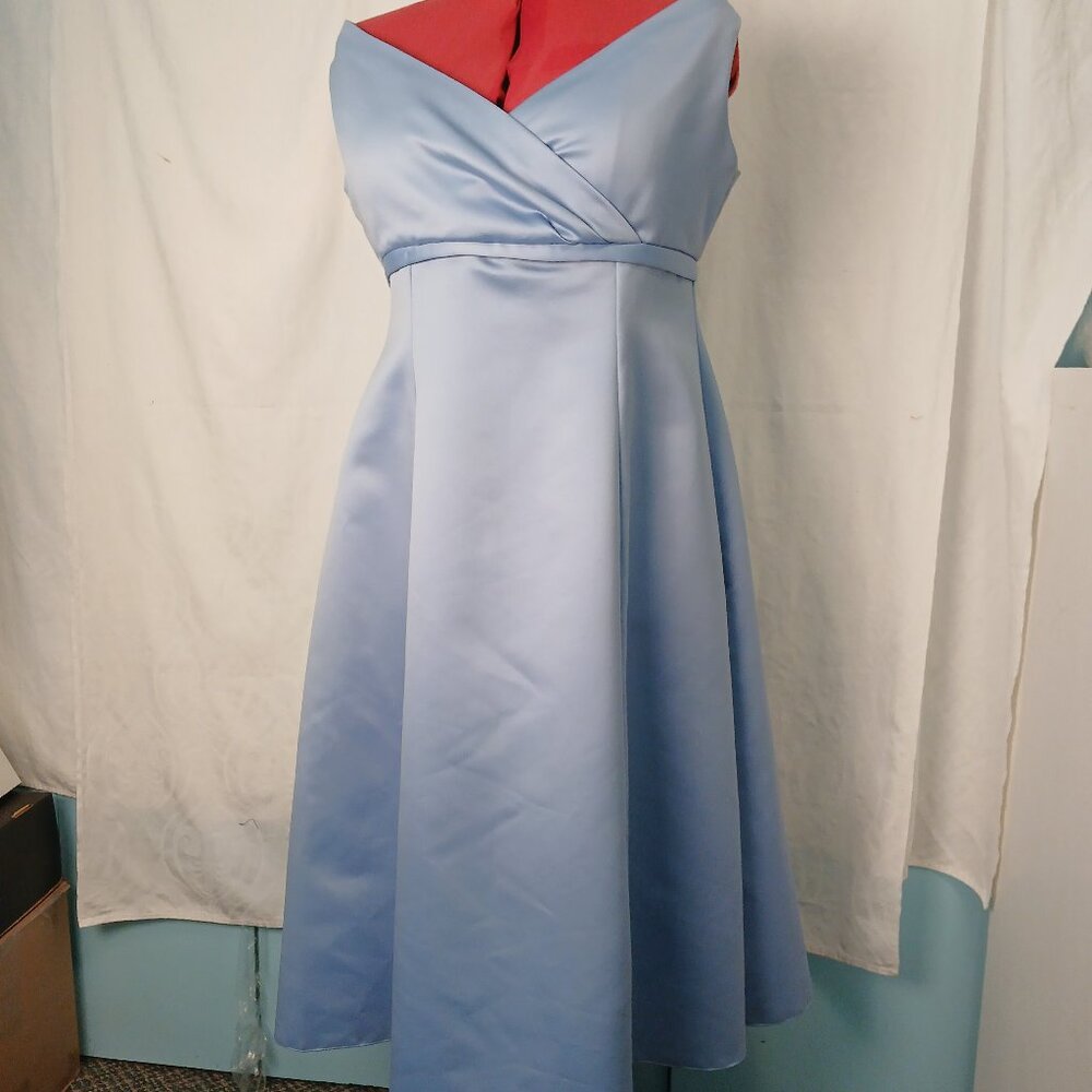 Off Shoulder Sateen Formal or Bridesmaid dress
